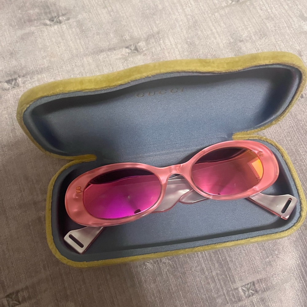 Gucci Pink Sunglasses